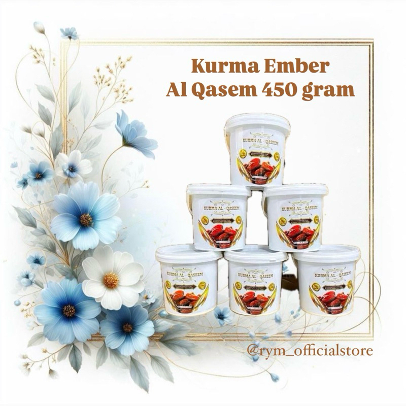 

Kurma Ember Al Qaseem Netto 450 gram