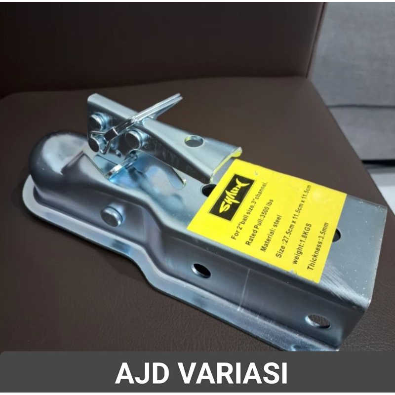 Trailer Coupler Anhang untuk bola ball towing 2" offroad 4x4