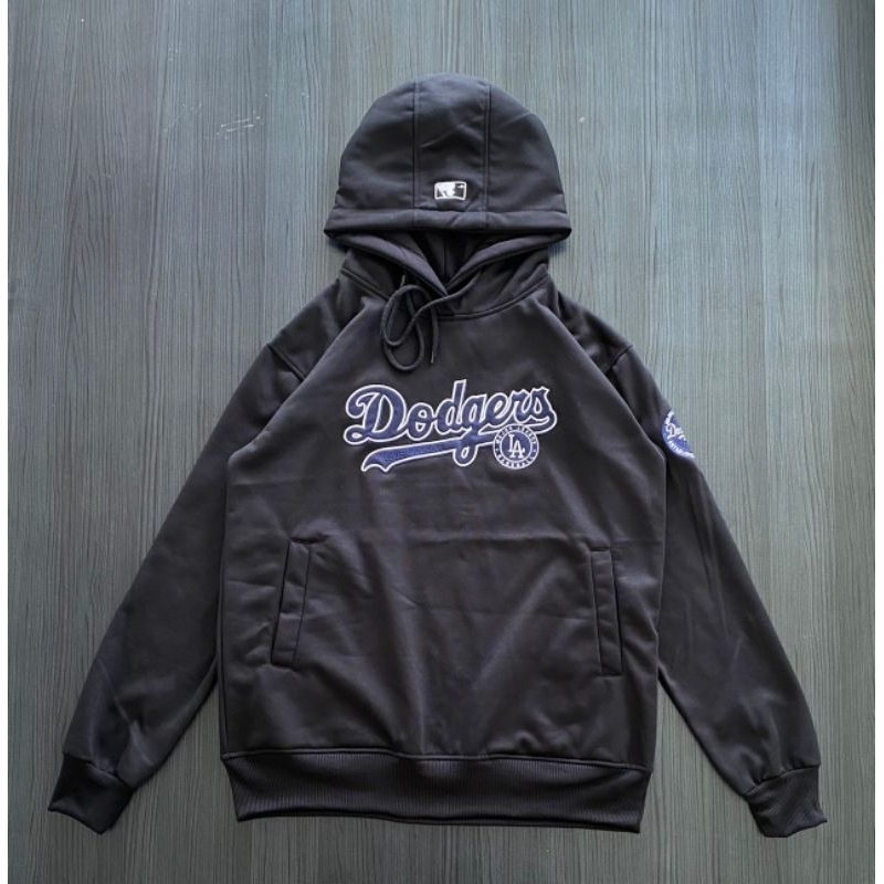 HOODIE DODGERS MLB BORDIR FULL TAG LBEL