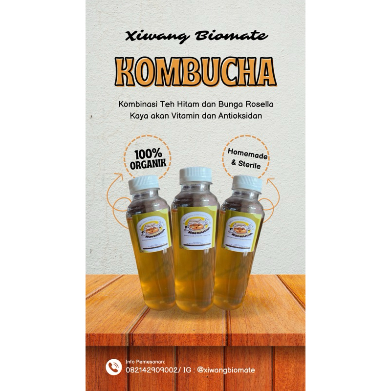 

Minuman Kombucha (Teh Fermentasi) Kaya Manfaat