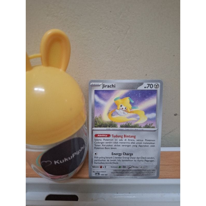 Kartu Pokemon Jirachi sv8a 108/188