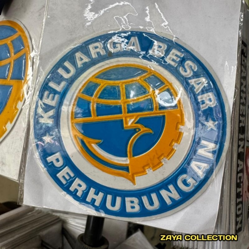 

Stiker logo keluarga besar perhubungan