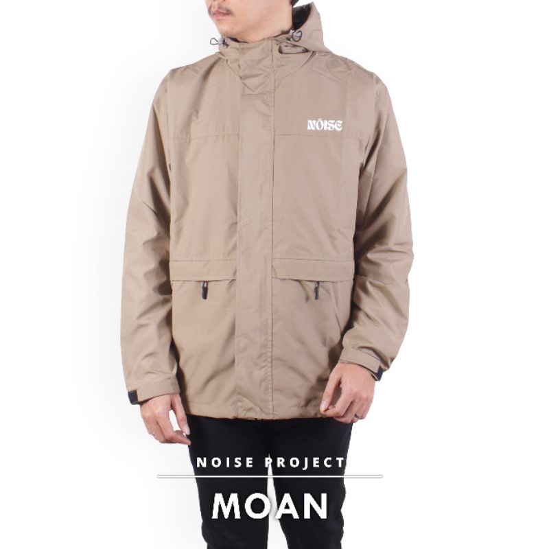 Noise Project Jaket Outdoor Jaket Windbreaker Jaket Noise Moan Moca
