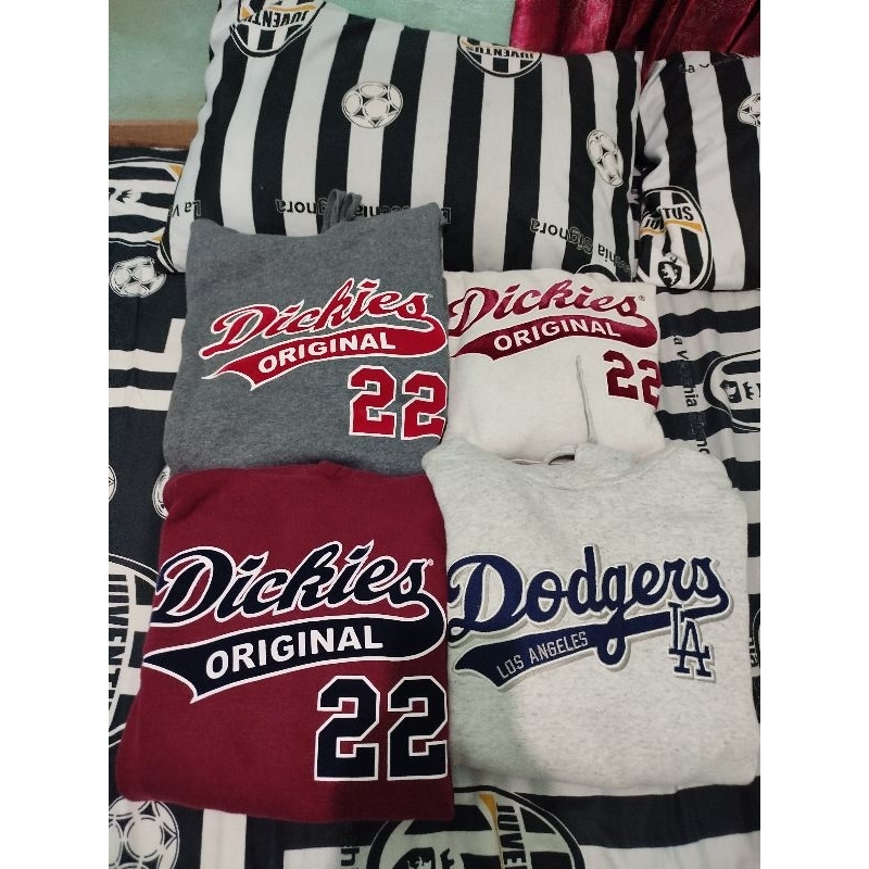 HOODIE DICKIES PUTIH VELVET