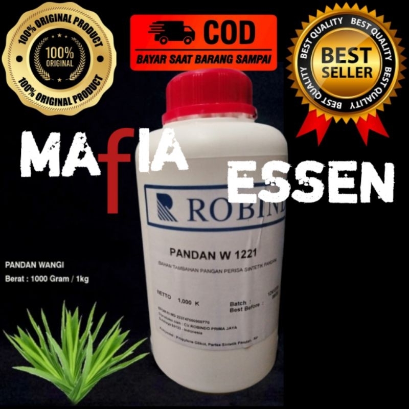 

ESSEN ROBINDO PANDAN & PANDAN WANGI MURNI REPACK 1KG DAN 500ML
