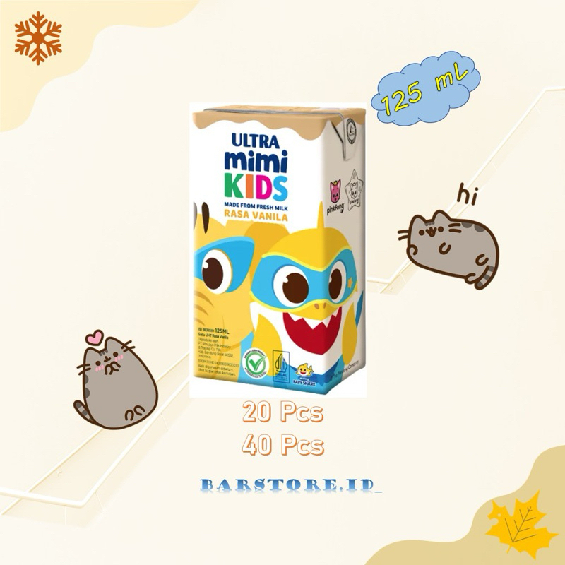 

Ultra Mima Kids Rasa Vanila 125 mL ( 1 dus isi 40 pcs )
