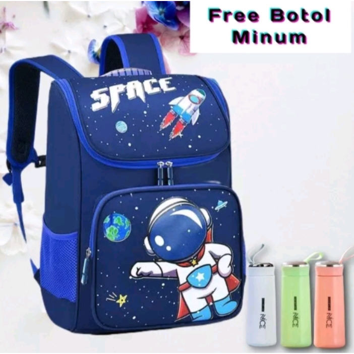 Martin [ COD ] Tas astronot -Tas viral anak sd - Tas sekolah anak laki laki perempuan sd dan smp ant