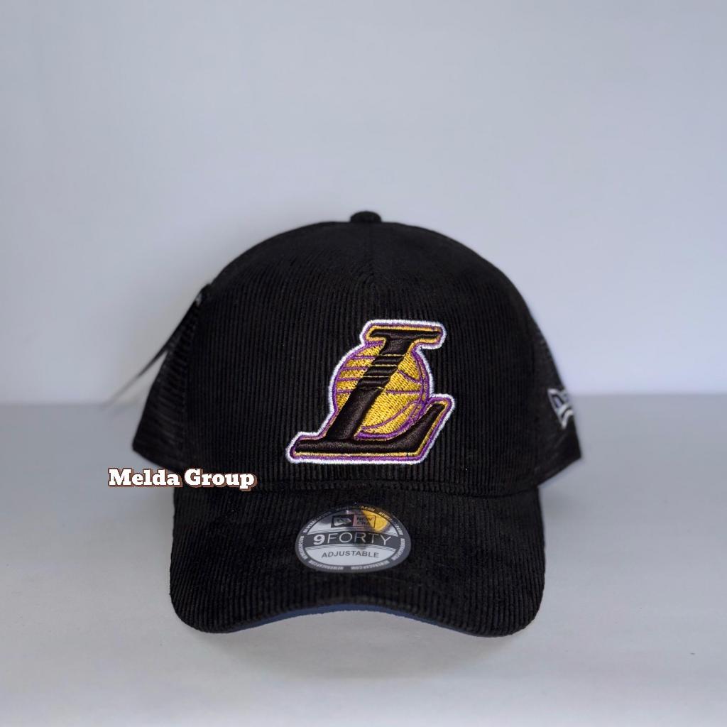 topi jaring corduroy caps lakers premium quality bisa COD