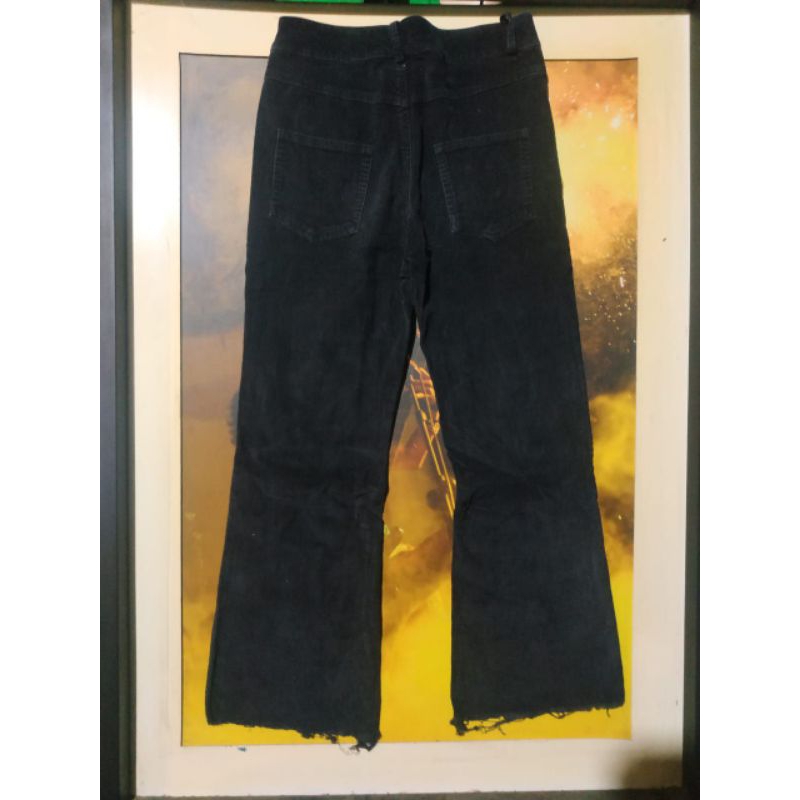 (Preloved) Jeans Hitam Bootcut