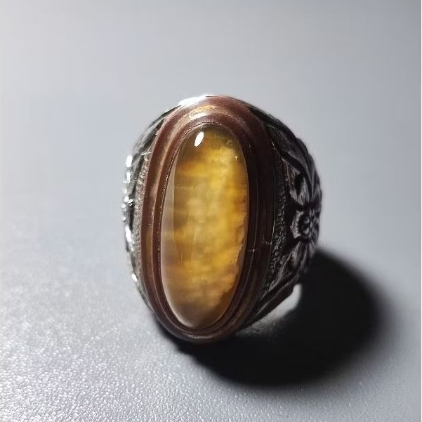 pandan klasik lawasan ring perak tebal