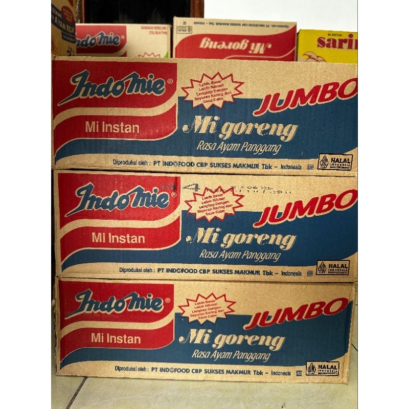 

Indomie Ayam Panggang Jumbo 1 Dus Isi 24 Pcs