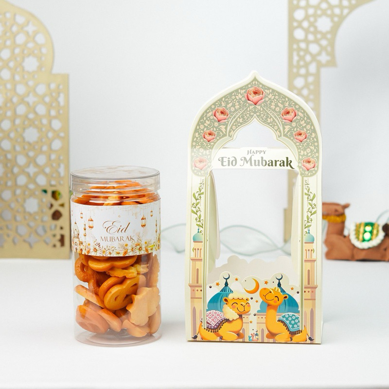 

Box lebaran 1 toples 1L (PER 5PCS) Kering Box Hampers Idul Fitri