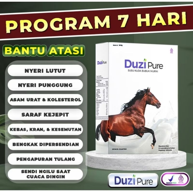 Duzi susu kuda liar sumbawa/duzi pure house susu kuda