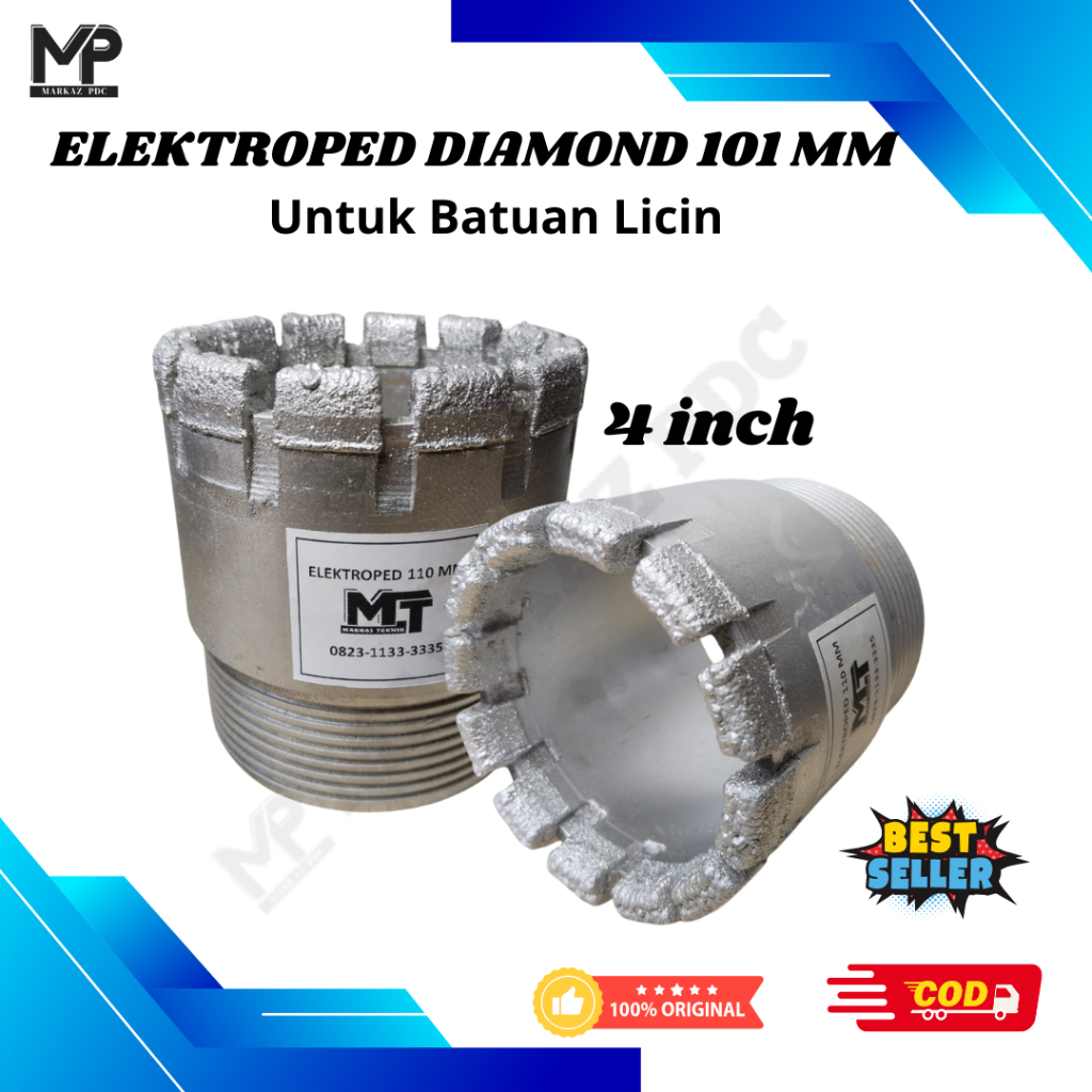 mata bor diamond 4 inch/mata bor diamond/mata bor sumur