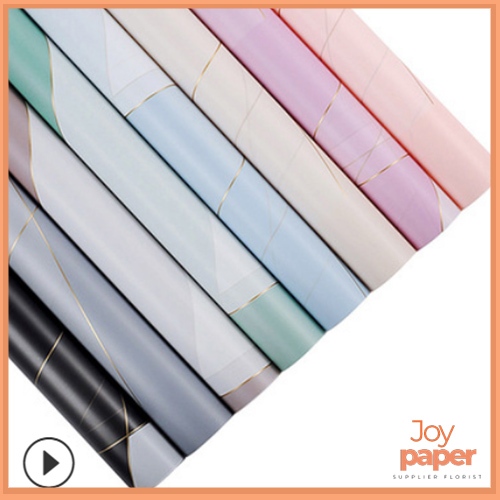 

Flower Wrapping Kertas Buket Bunga Cellophane Paper Motif Nosha Magnetic Line Ecer KB6063