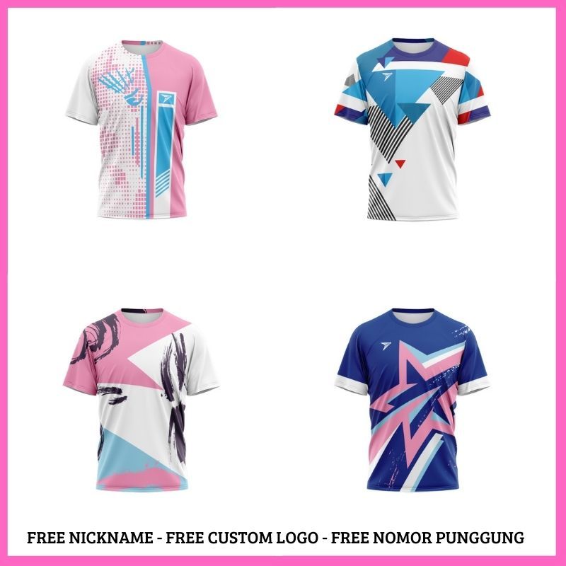 Jersey Bulutangkis Badminton | Baju Jersey Badminton Pria | Kostum Badminton | Kaos Olahraga Pria | 
