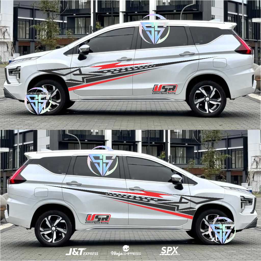 sticker mobil xpander variasi cutting sticker mobil xpander terlaris