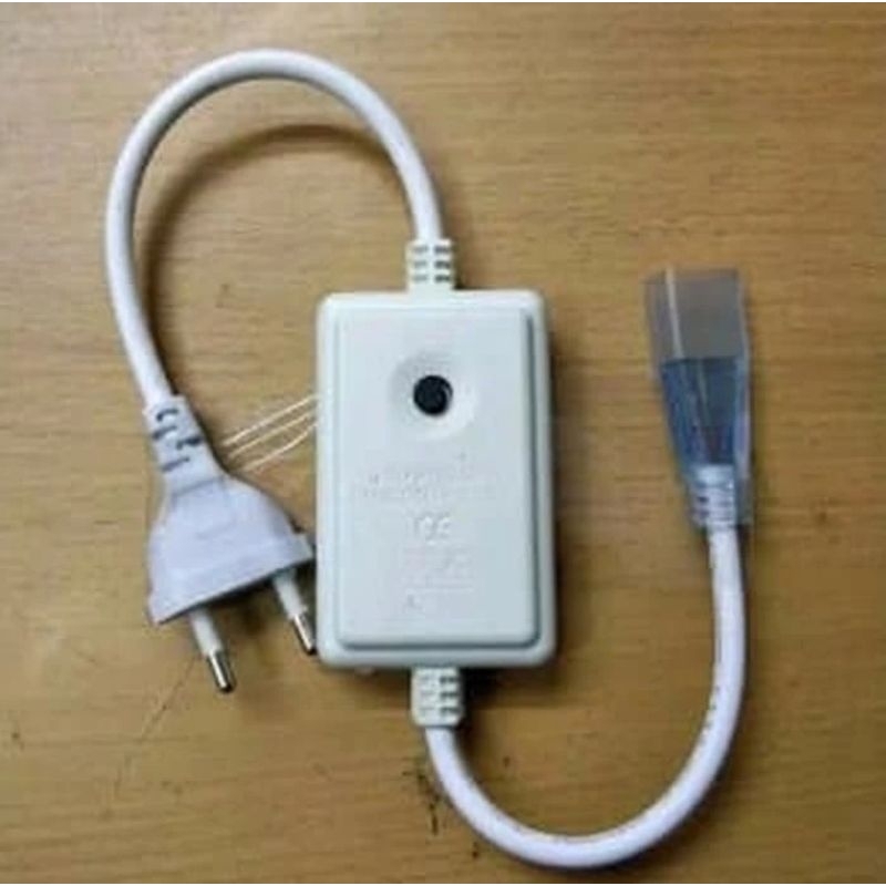 Flaser Colokan Led Strip Selang RGB AC 220V flasher running