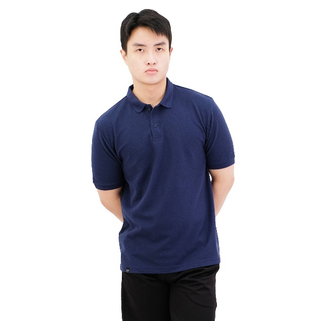 POSHBOY Basic Polo Shirt New York Navy - Polo Shirt Pria Lengan Pendek