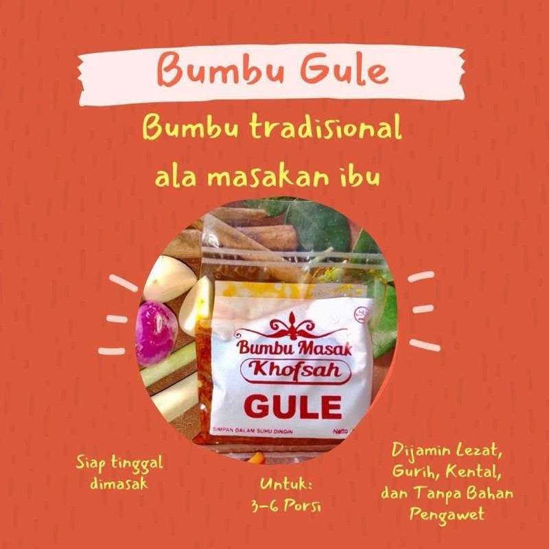 

Bumbu Masak Khofsah (BMK) Gule