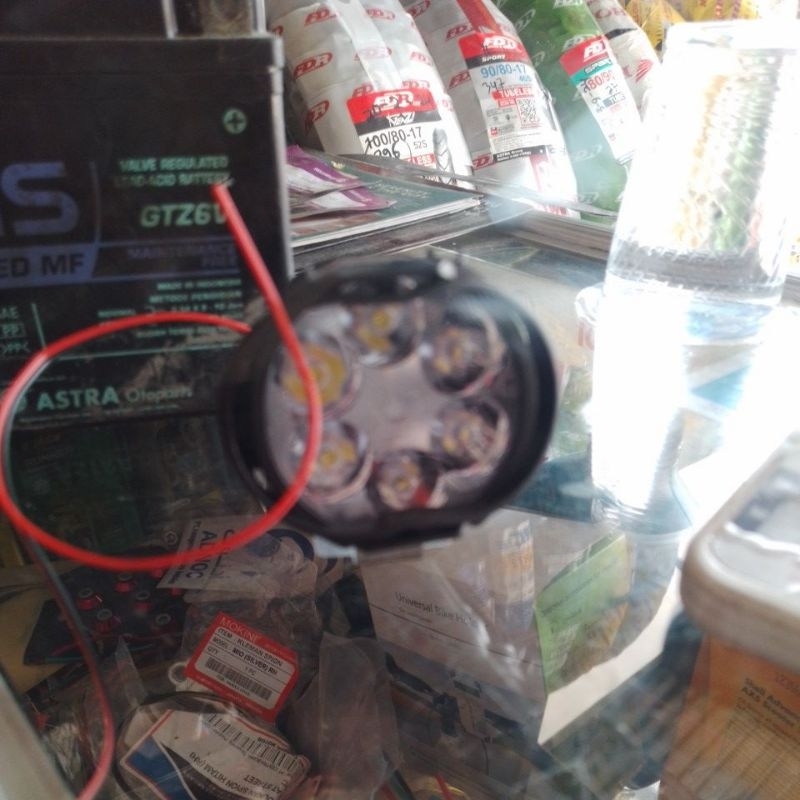 bohlam lampu tembak sorot depan variasi led semua motor