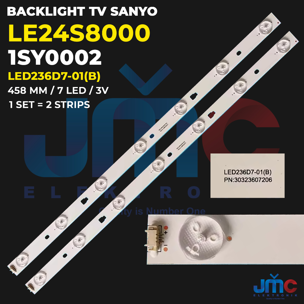 Backlight TV SANYO 24 Inch LE24S8000 24S8000 LED236D7-01(B)