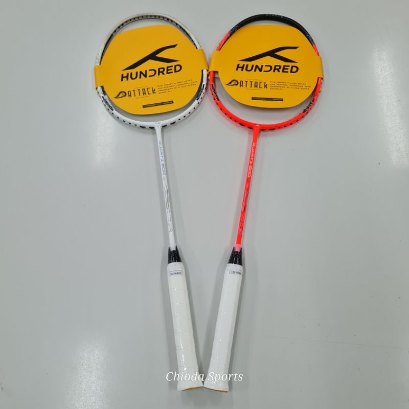 Raket Racket Reket Badminton Bulutangkis Hundred Quartz 600 Original