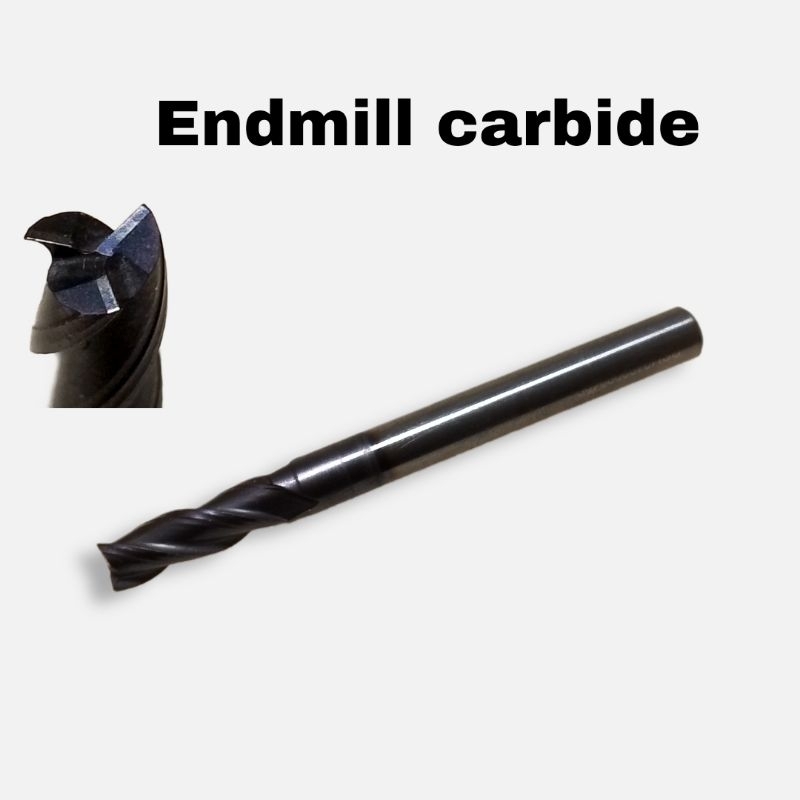 Endmill carbide 5.7 mm 3flute seken mata bor frais 5.7mm 3f mata Milling 5.7 mm