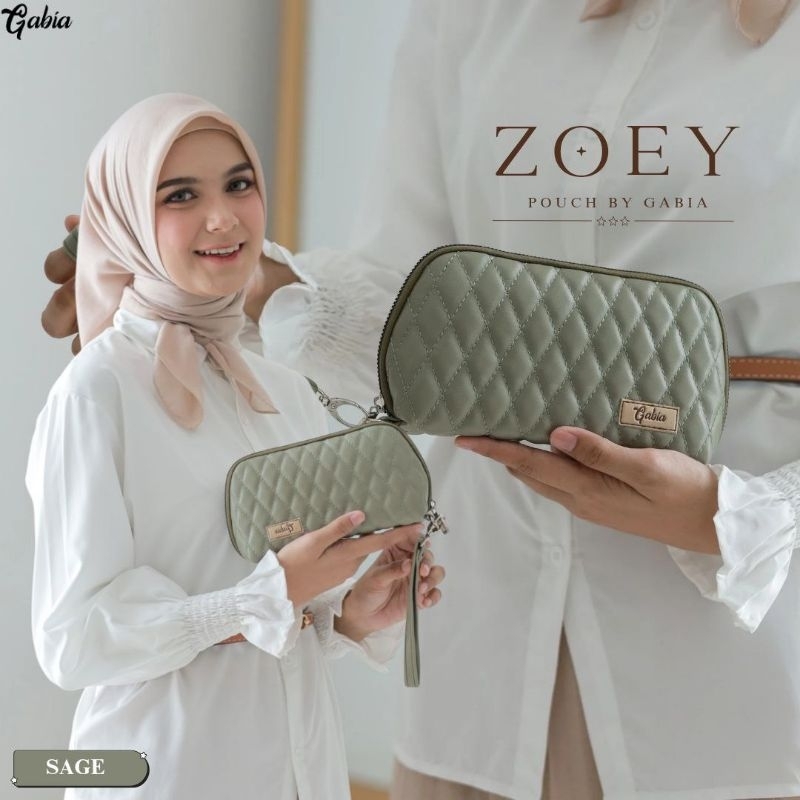 TERLARIS ✅ ZOEY POUCH BY GABIA / DOMPET CANTIK / DOMPET MURAH BERKUALITAS / DOMPET GABIA