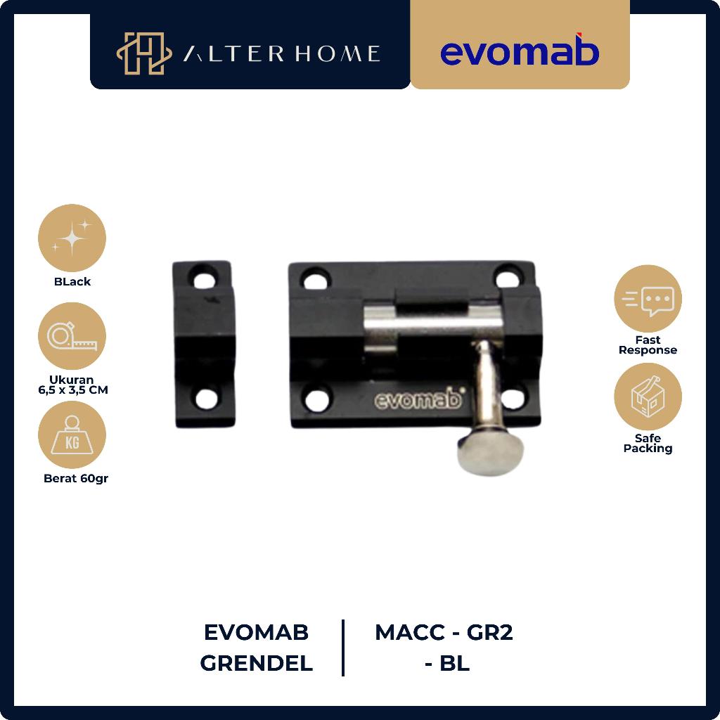 GRENDEL EVOMAB TIPE MACC - GR2 - BL (2") BLACK