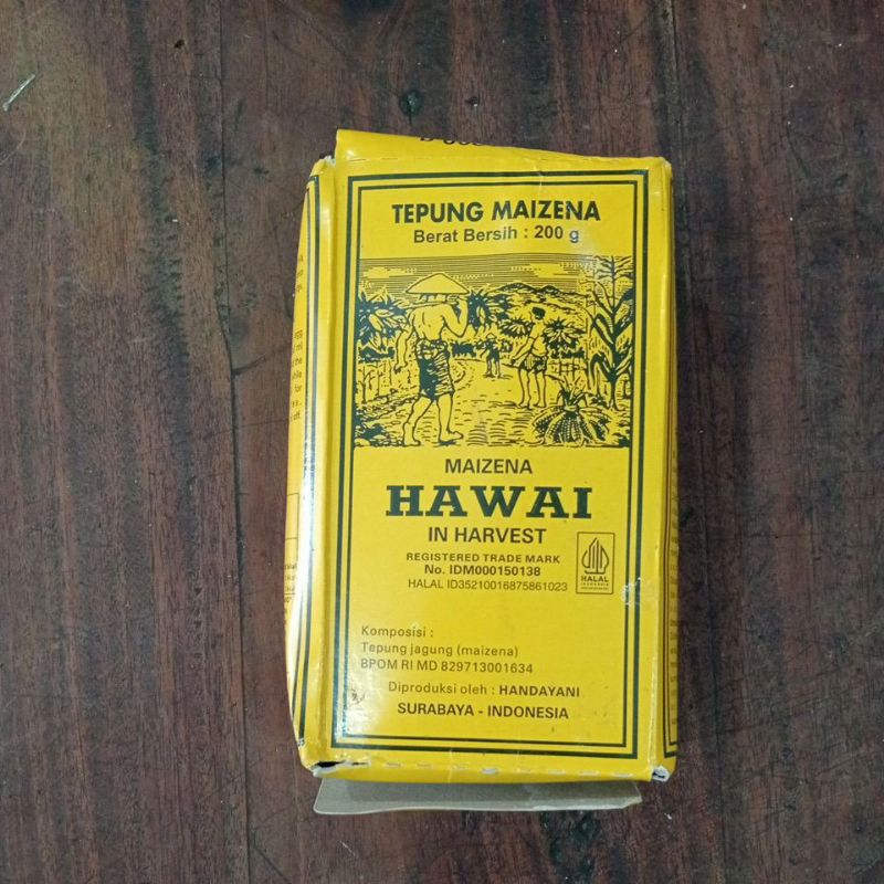 

tepung MEIZENA merk hawai 200gr