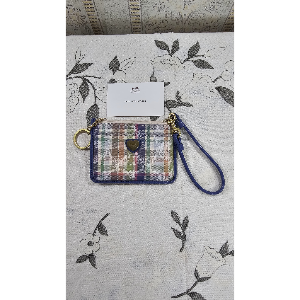 Coach Flower Wallet Card
