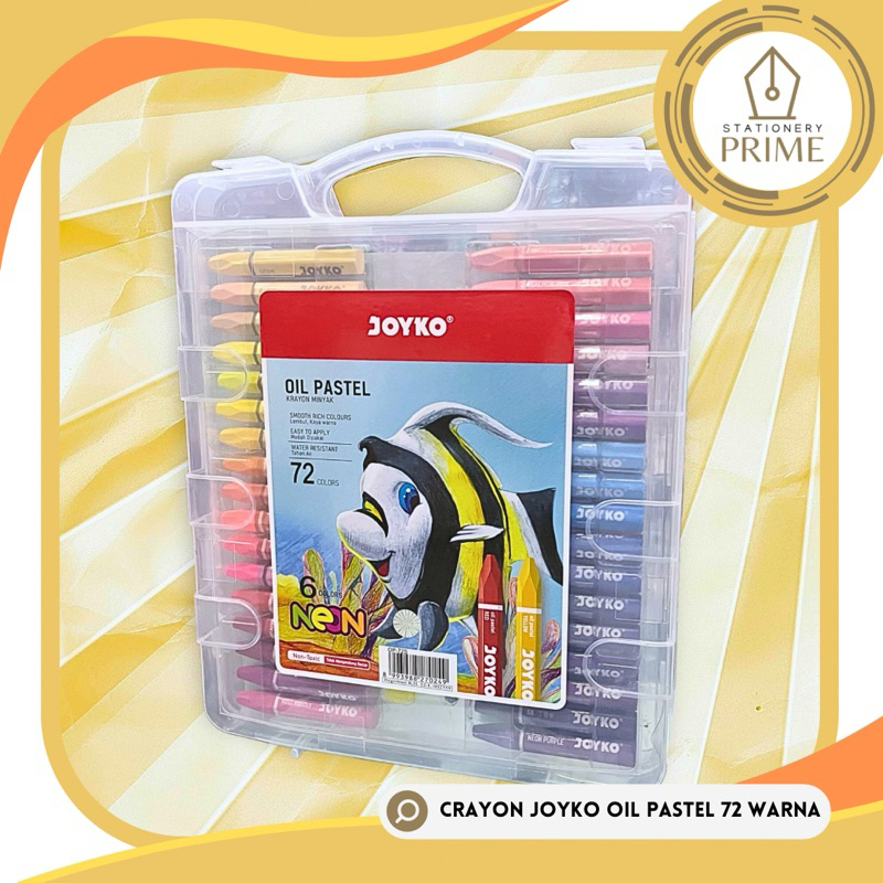 

Crayon Joyko Oil Pastel 72 Warna