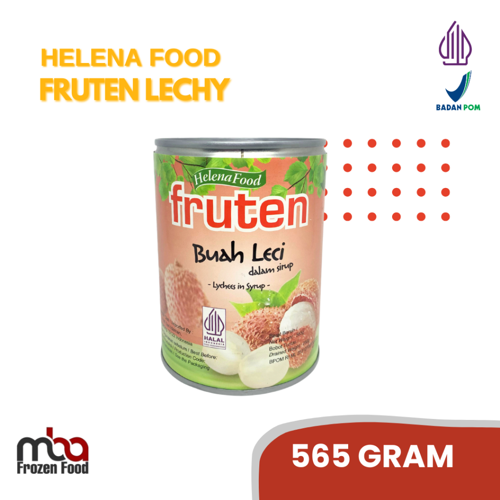 

Helena Food Fruten Lechi Bush Leci Dalam Sirup - Lychees in Syrup /Sirsak /Buah /Segar /Minuman /Buahpotong /Kupas /Frozenfood /Esbuah /Jus /Beku /Instant