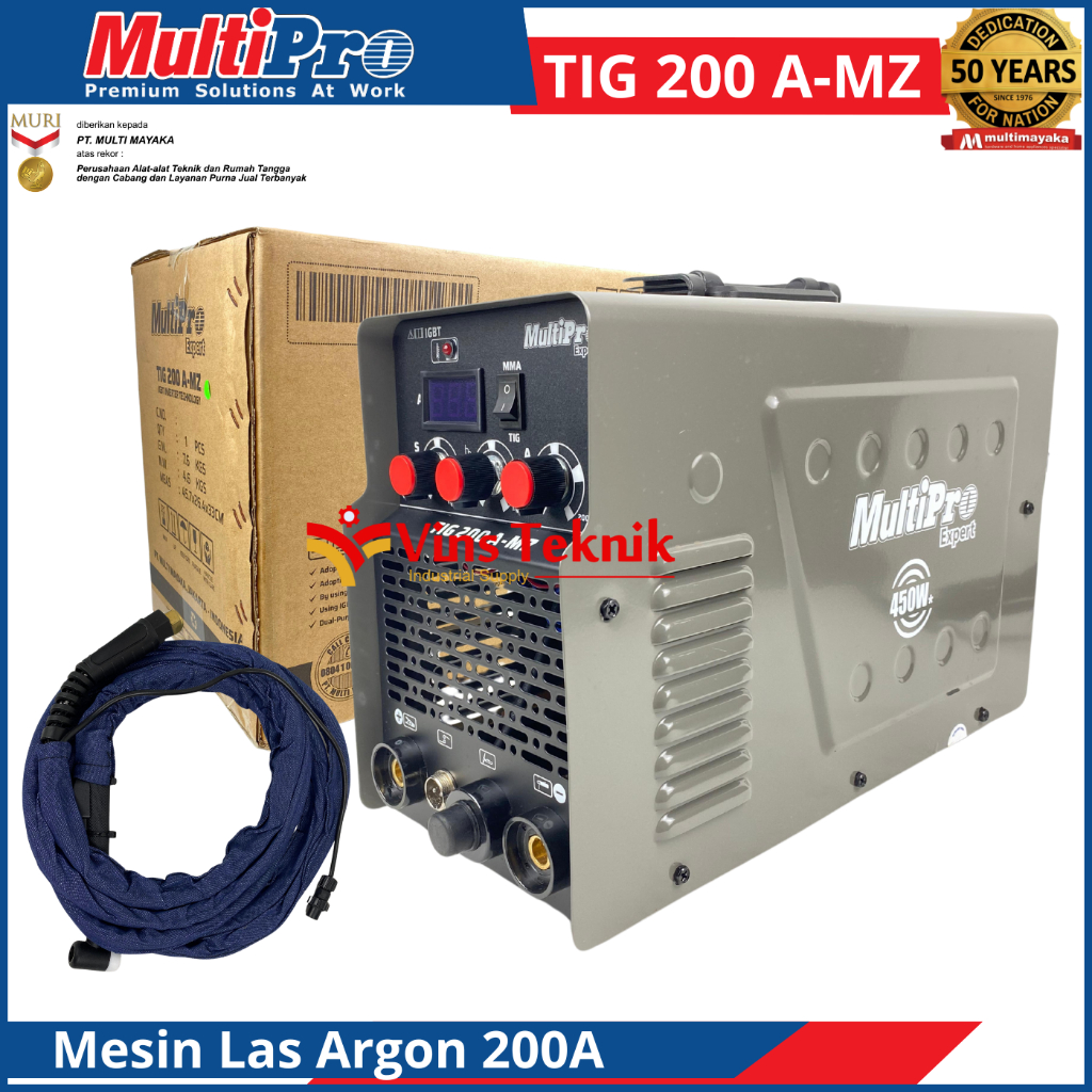 Mesin Las INVERTER TIG 200 A-SA MULTIPRO TIG 200 A-MZ