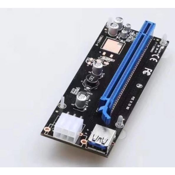 PCI-e Riser 6 kapasitor