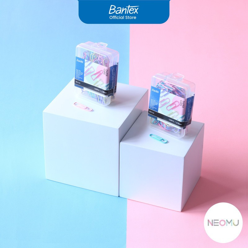

Bantex Paper Clip / Klip Penjepit Kertas Warna Warni BD210...