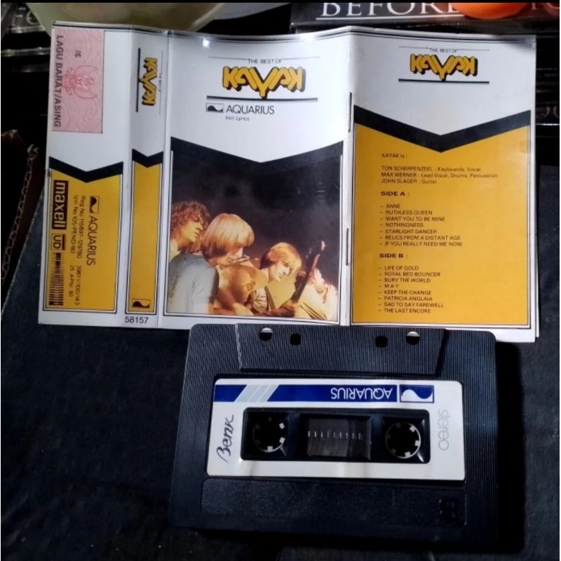 Kaset pita:Kayak-Thebbest of