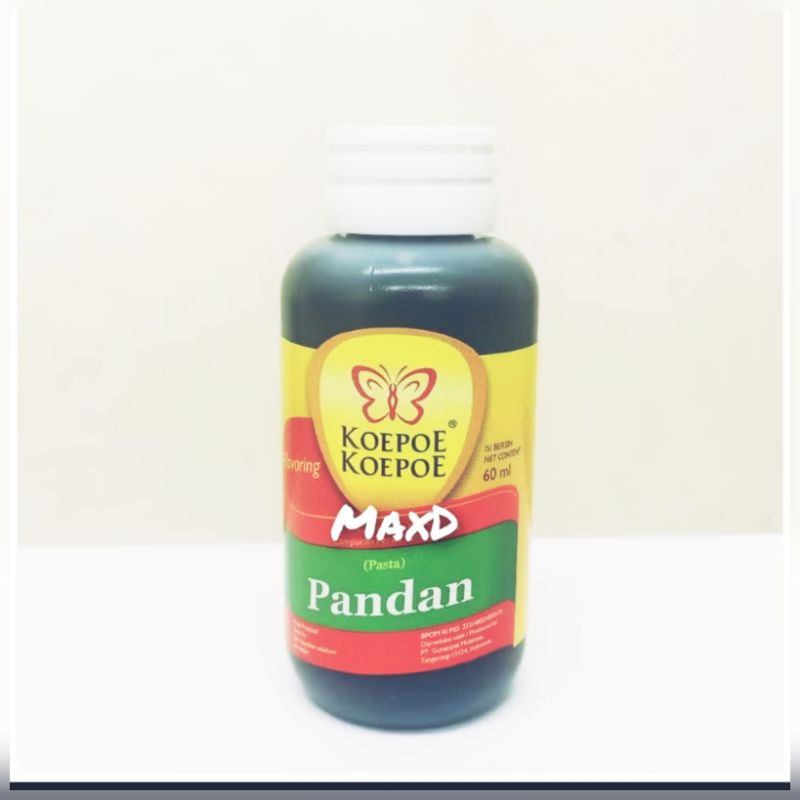 

Koepoe Pasta Perisa Pandan 60ml 1 Pcs