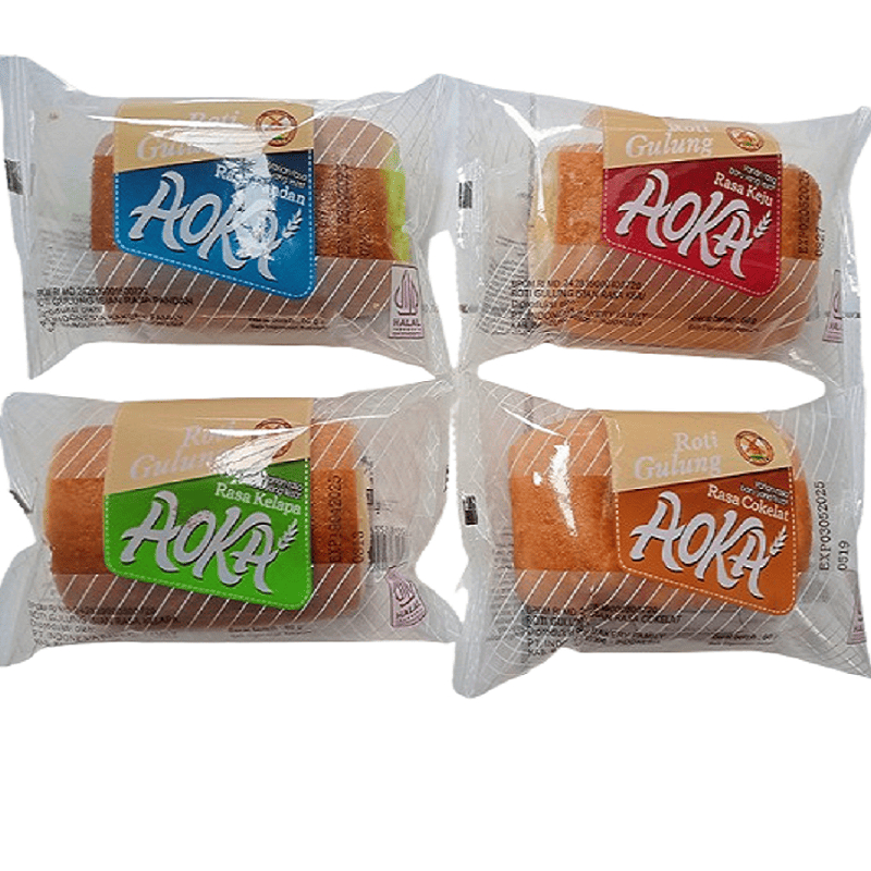 

Roti Aoka Gulung Varian Rasa 60 gr