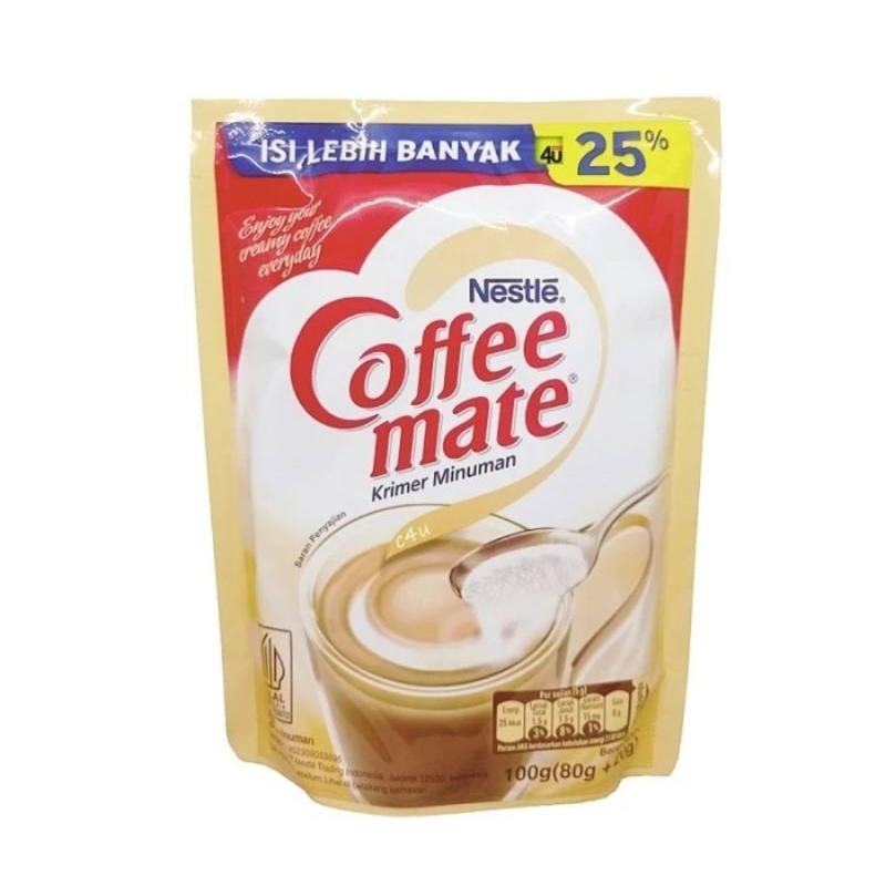 

Coffe Mate 100 Gram(isi 48)Dus.