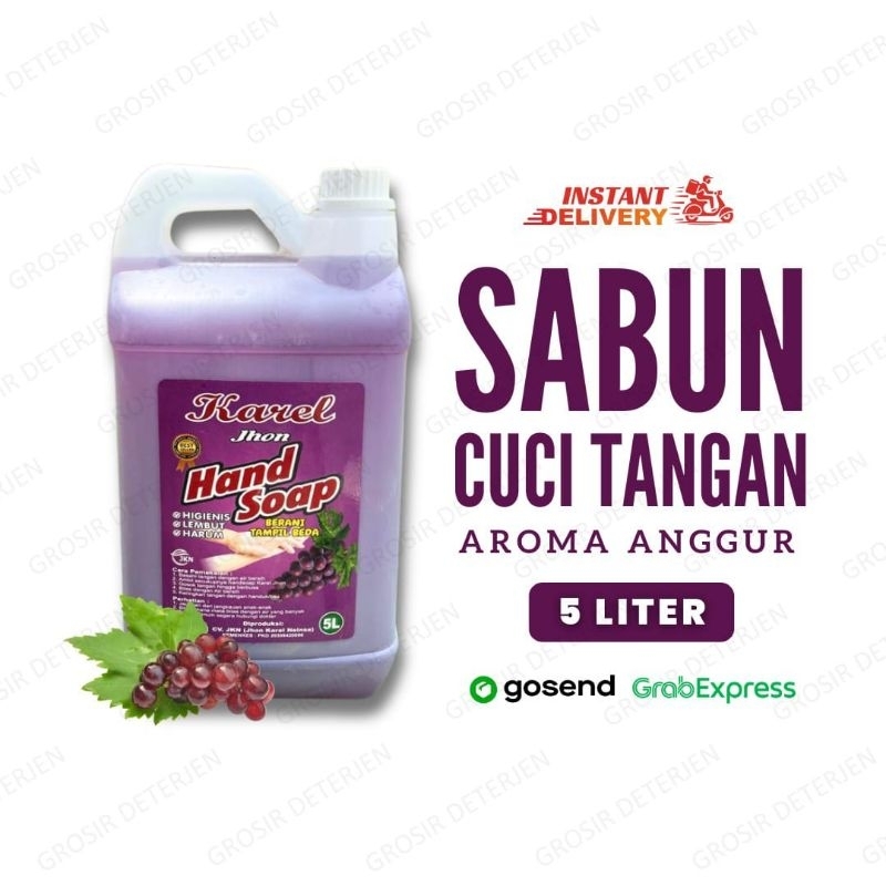 HAND SOAP / SABUN CUCI TANGAN 5Liter/PREMIUM/IZIN KEMENKES
