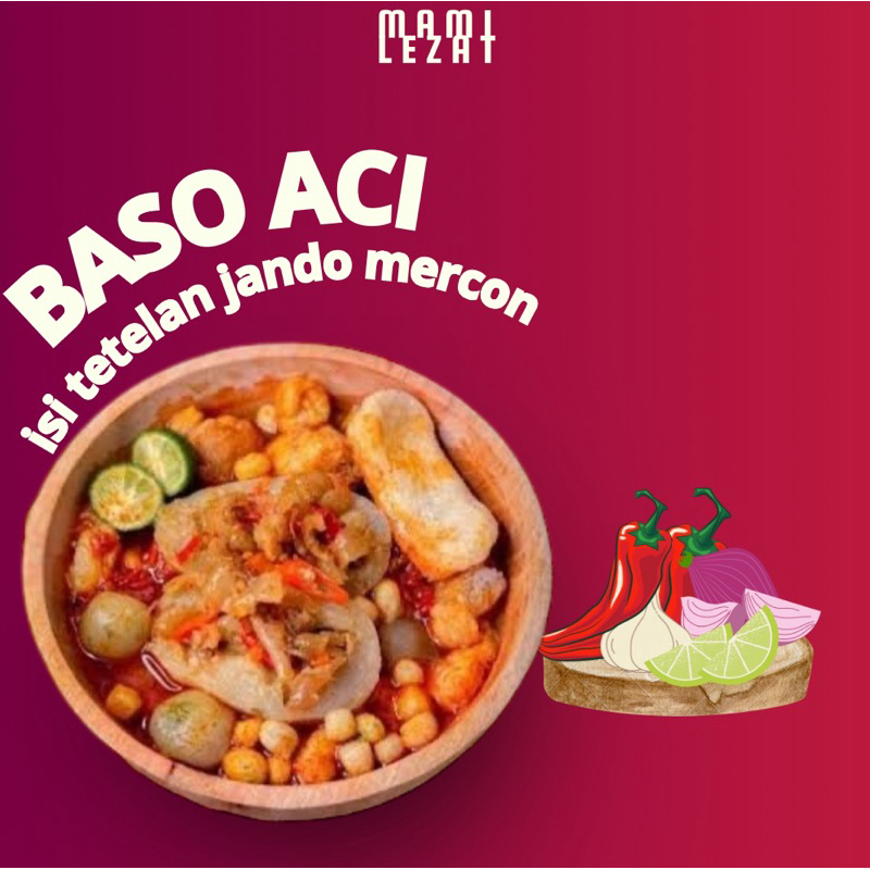 

baso aci isi tetelan mercon/baso aci isi jando mercon|mamilezat