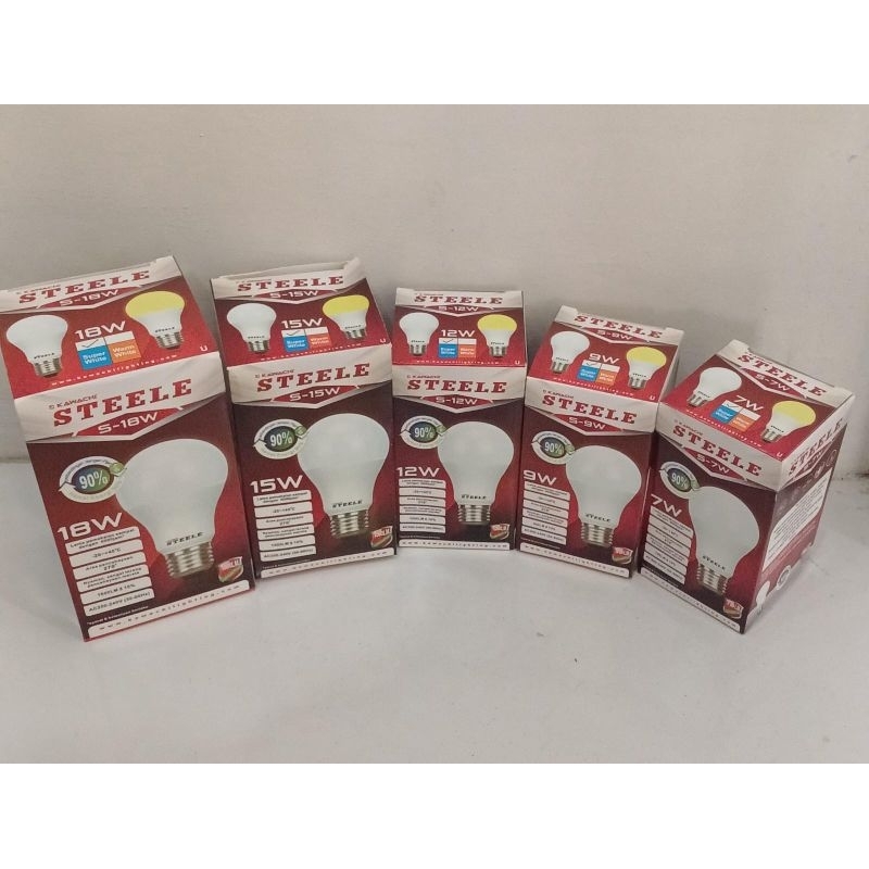 BOHLAM LED / LAMPU LED KAWACHI STEELE PAKET 10 PCS