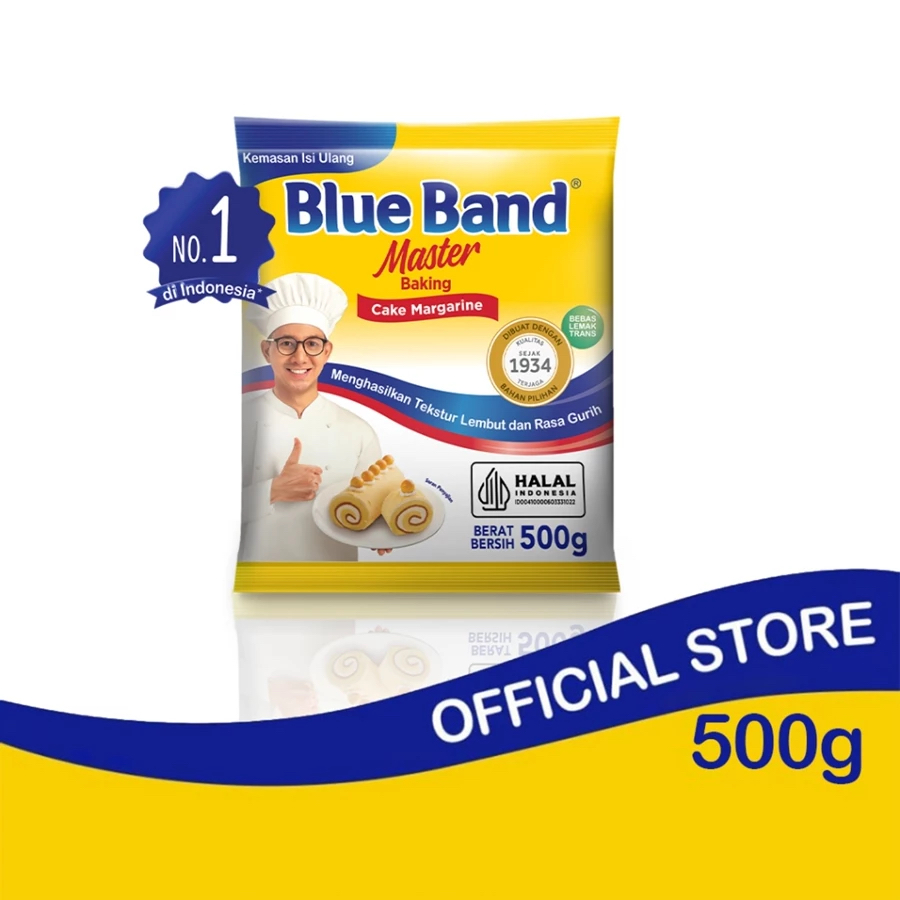

IO Blue Band Master Cake Margarine Pouch ( gr) Pillow Pack
