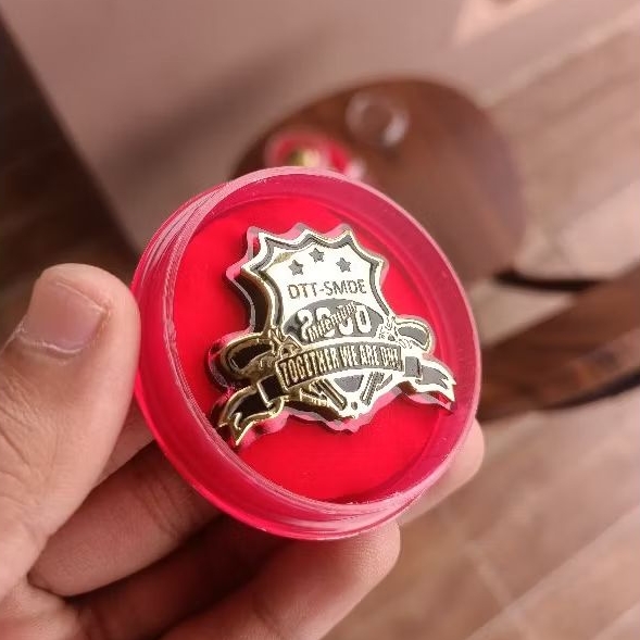 Pin angkatan Bintara DTT SMDE 2000 model costum | pin pdh polri