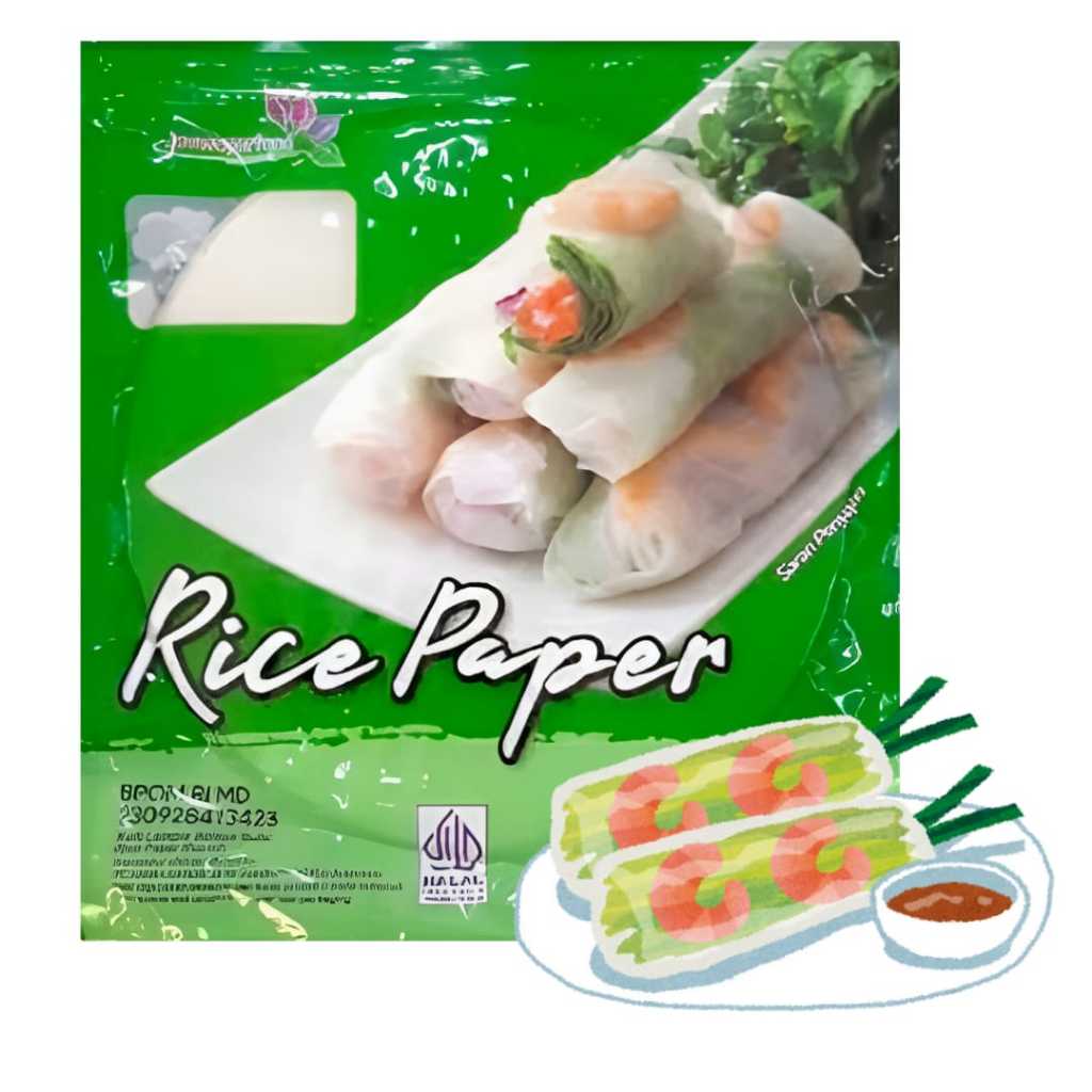 

rice paper / kulit lumpia vietnam java