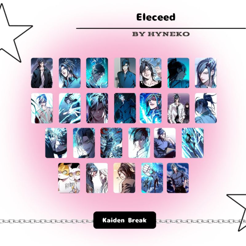 Photo card Manhwa Eleceed (isi 25 pcs)