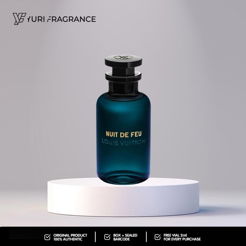 LV Nuit De Feu EDP 100ml Original Box Segel Lengkap