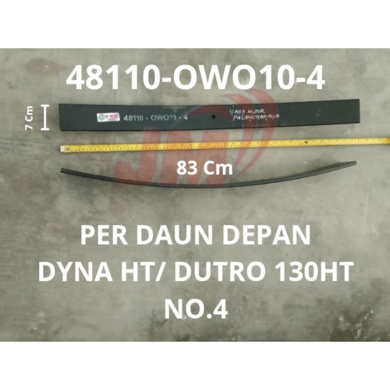 PER Daun Depan DYNA HT/ HINO DUTRO 130HT DEPAN (48110-OWO10-4)